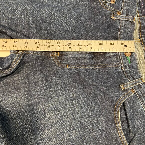 Tommy Hilfiger 1985 Freedom Jeans Mens Blue Denim Straight Leg 34x34 - 521109 - Picture 4 of 12
